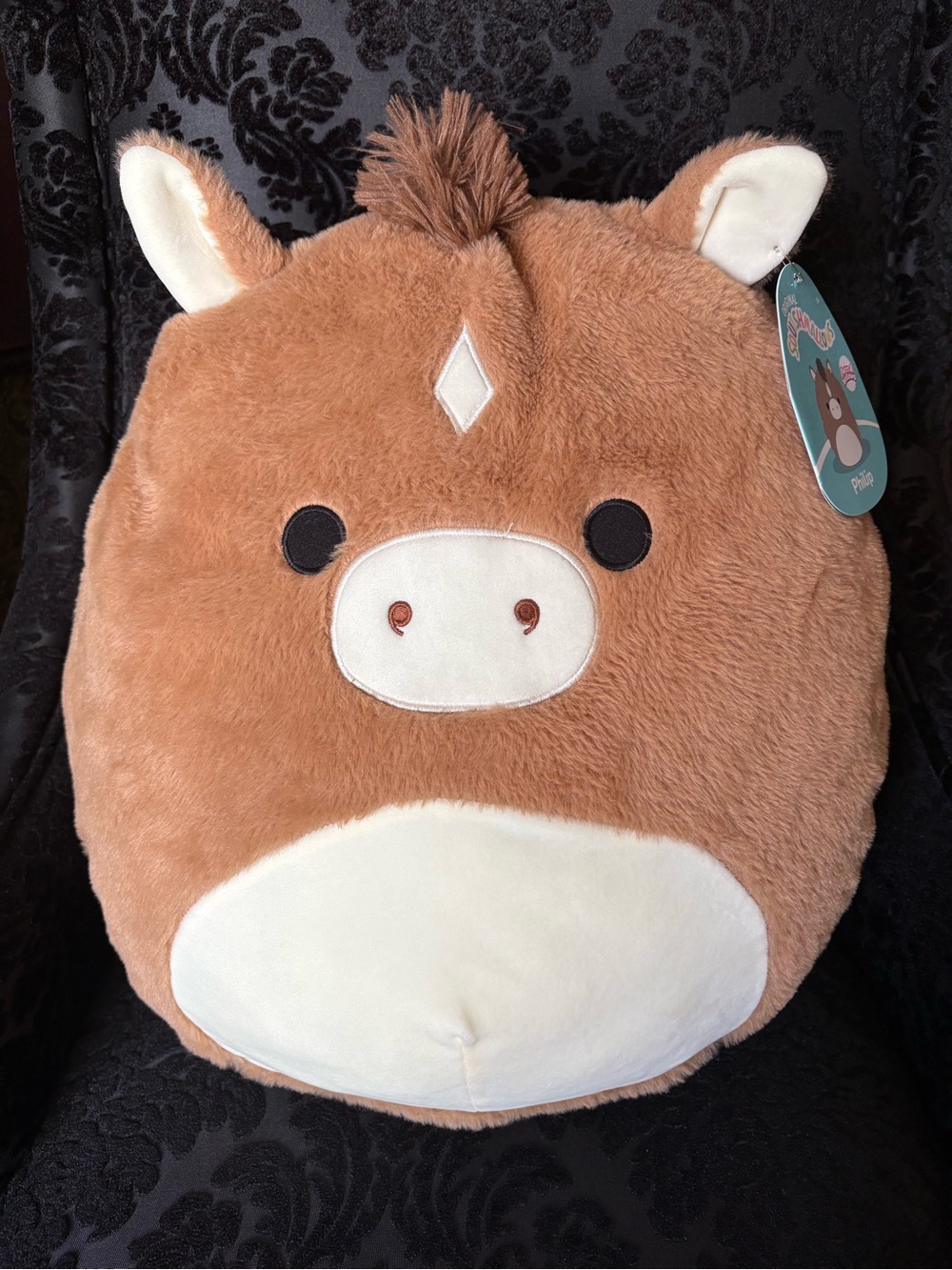 Big Squishmallows Fuzz A Mallows Philip the Horse